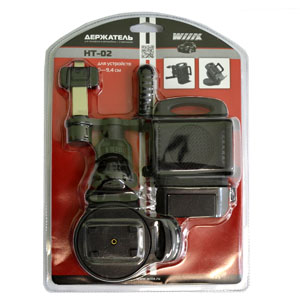 Универсальный держатель для телефонов с кронштейном для решетки вентиляции и липучкой  Wiiix HT-02TV