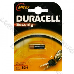 Элемент питания (батарейка) 12V Duracell D-MN27 (1шт)