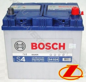  Bosch S4 Silver 232*172*225 /  60Ah EN 540A 12 V 0092S40240