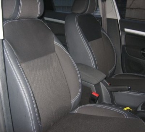 Чехлы сидений SKODA Octavia A5 (new) комбинированные