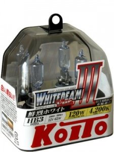  HB3/9005 (65) WhiteBeam III (4200K)(2 ) 12V Koito P0756W