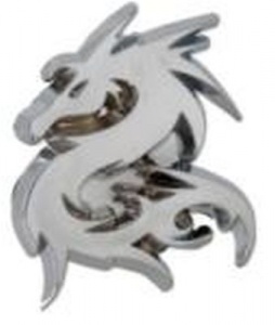 Эмблема металлическая "Дракон" Wiiix N50
