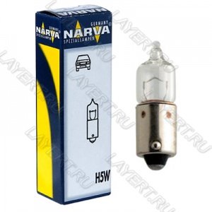  T5W (BA9s) Halogen 12V Narva 17830