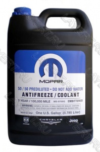  Prediluted antifreeze/coolant 5-year Mopar 68051212AB (3,78)