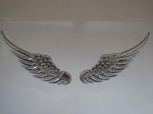 Эмблема металлическая "Ангел" Wiiix N34