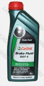 Тормозная жидкость Castrol Brake Fluid DOT-4 (1л)