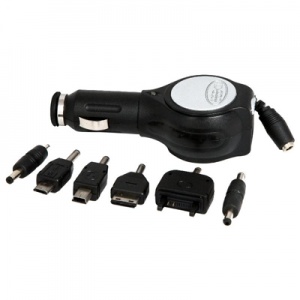 Универсальное автомобильное зарядное устройство с мини-USB-разъемом Wiiix CH-U6-1